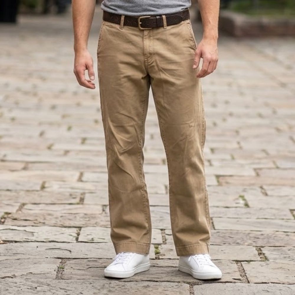 J. Crew Men's Tan The Sutton Chinos 36x32